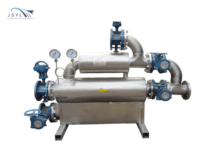 Промышленный двухшпиндельный автоматический стрейнер 1.0-4.0MPa Backwash