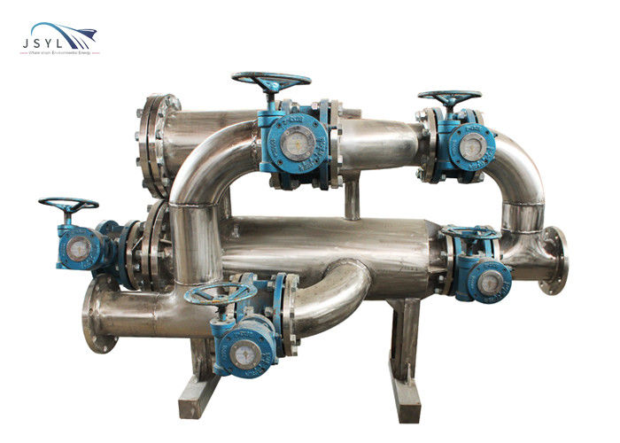 Промышленный двухшпиндельный автоматический стрейнер 1.0-4.0MPa Backwash